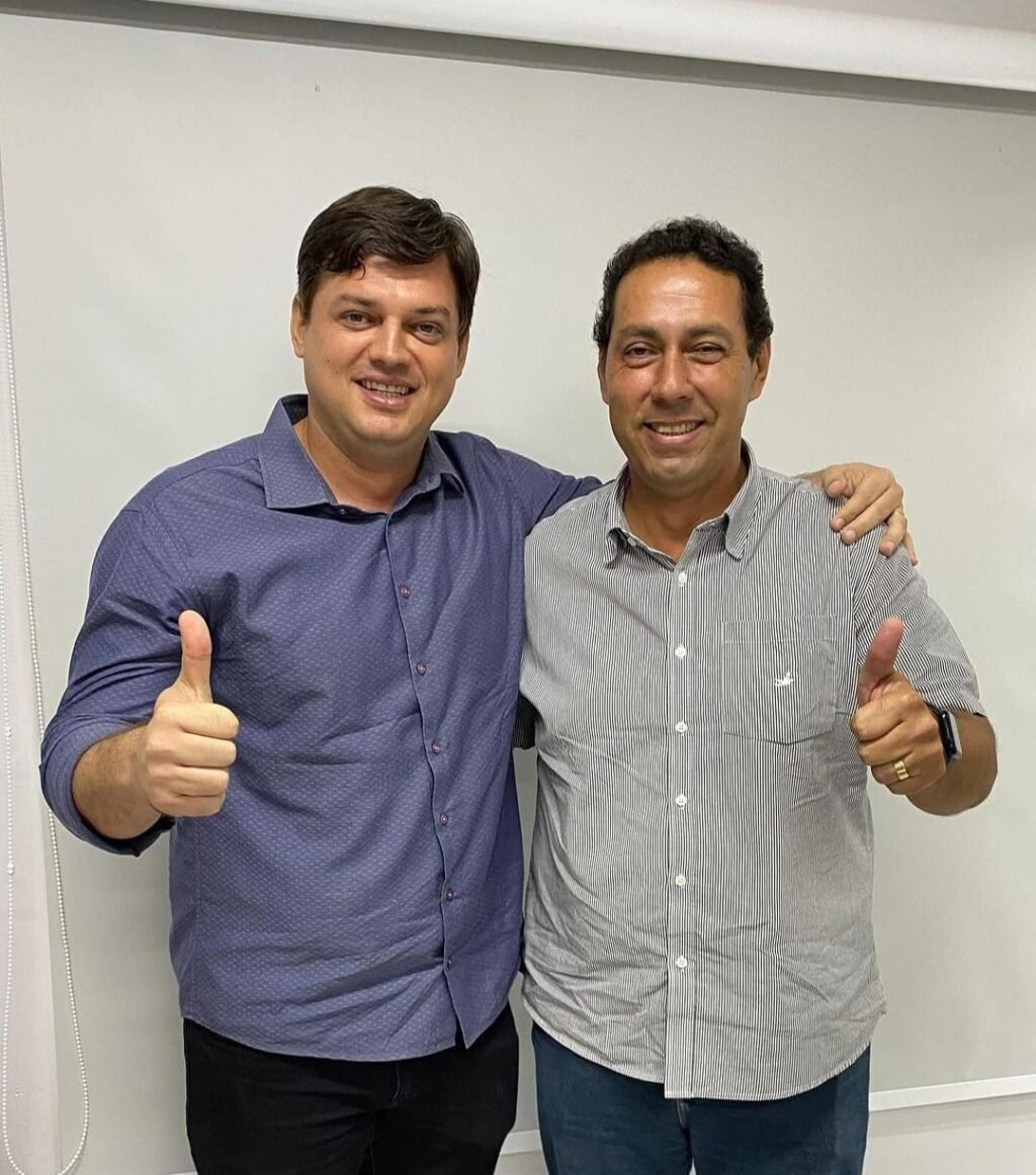 Prefeito Léo Bandeira Se Reúne Com O Deputado Taciano Diniz E Pede Emenda Para Pavimentação De Ruas No Município De Lucena